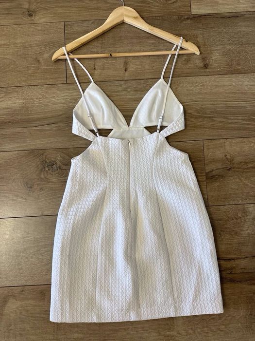 Zara Сукня жіноча Cut Out White Mini Dress S Білий