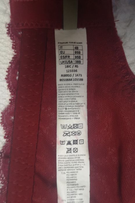 Soutien vermelho da Intimissimi