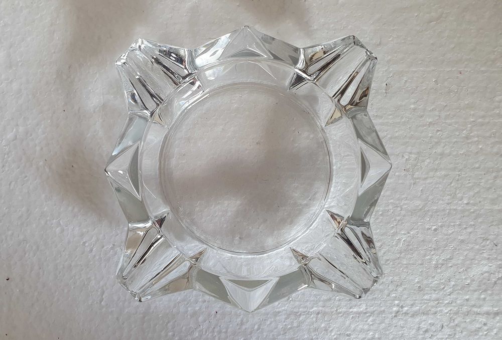 Belo Cinzeiro de vidro - made in France