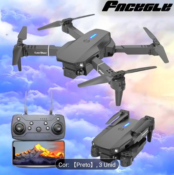 Drone - E88PRO 3 baterias