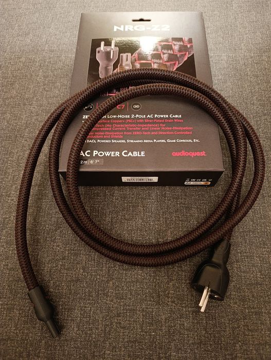 Audioquest kabel zasilający 2 m Hi-End USA polecam