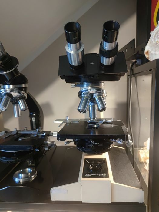 Mikroskop PZO super stan