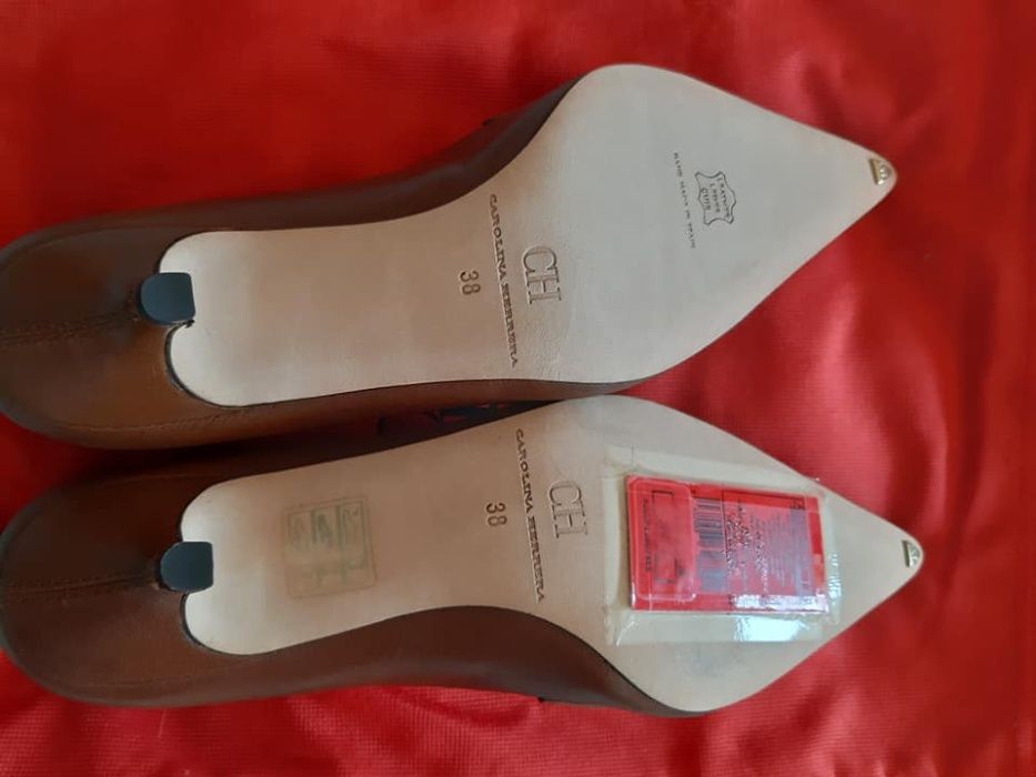 Sapatos novos Carolina Herrera genuínos