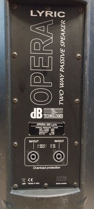 Пасивные Opera 305 lyric