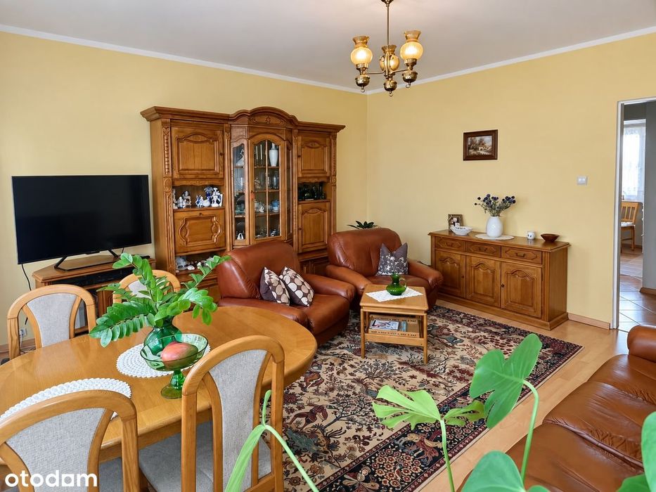 58,65 m² | 3 pokoje | 4. piętro | niski blok | piwnica 4,65 m²