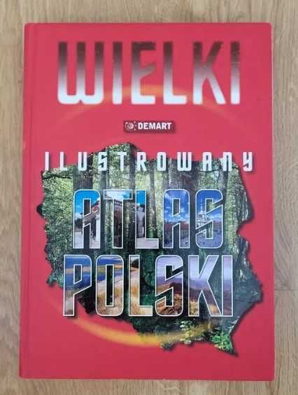 Atlas Polski Europy Świata dla dzieci kolekcja