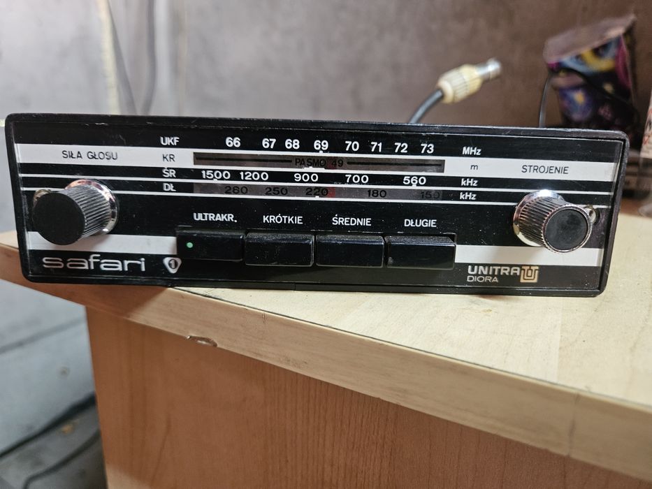 Radio Safari Unitra Fiat 125/ 126 P