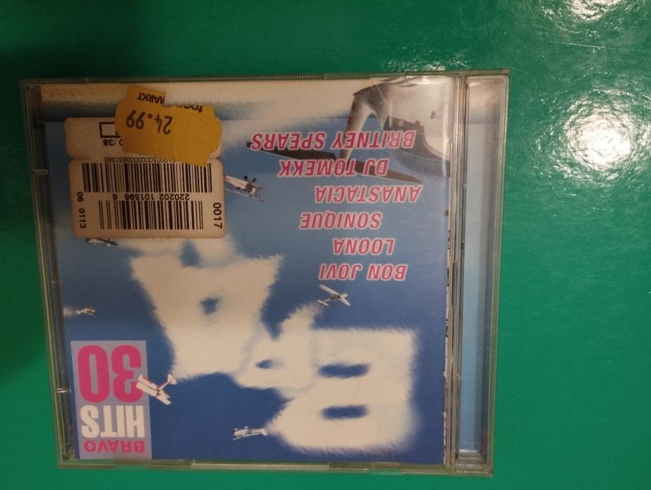 Płyta  2 CD Bravo hits 30 bon Jovi, loona, Anastacia