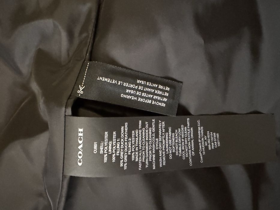 Чоловіча оригінальна жилетка COACH