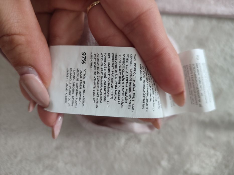 Liliowa bluzka damska na ramiączkach Sinsay S 36