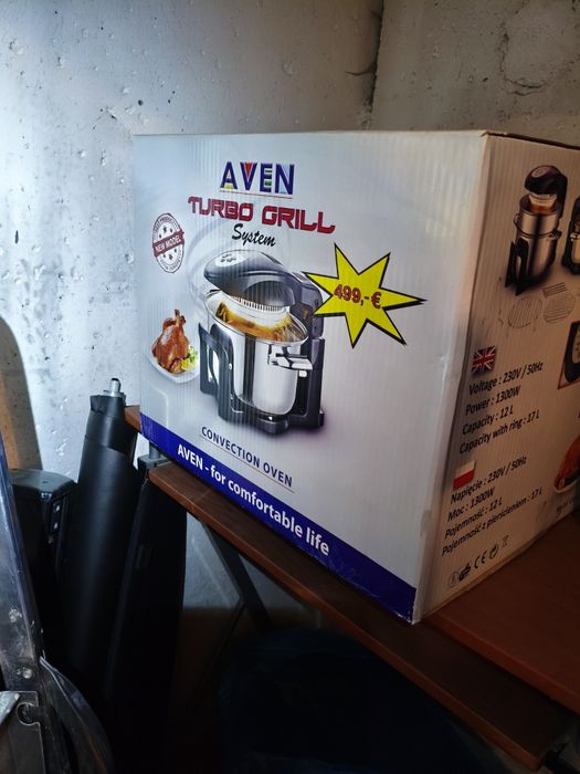 Aven turbo grill air fryer