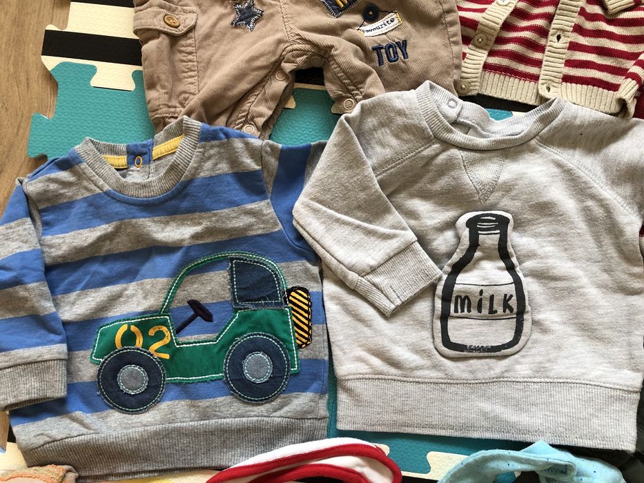 Zestaw ubranek chłopięcych 62 NEXT Benetton M&S