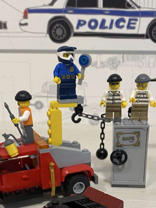 LEGO CITI 60137  втеча на буксирувальнику