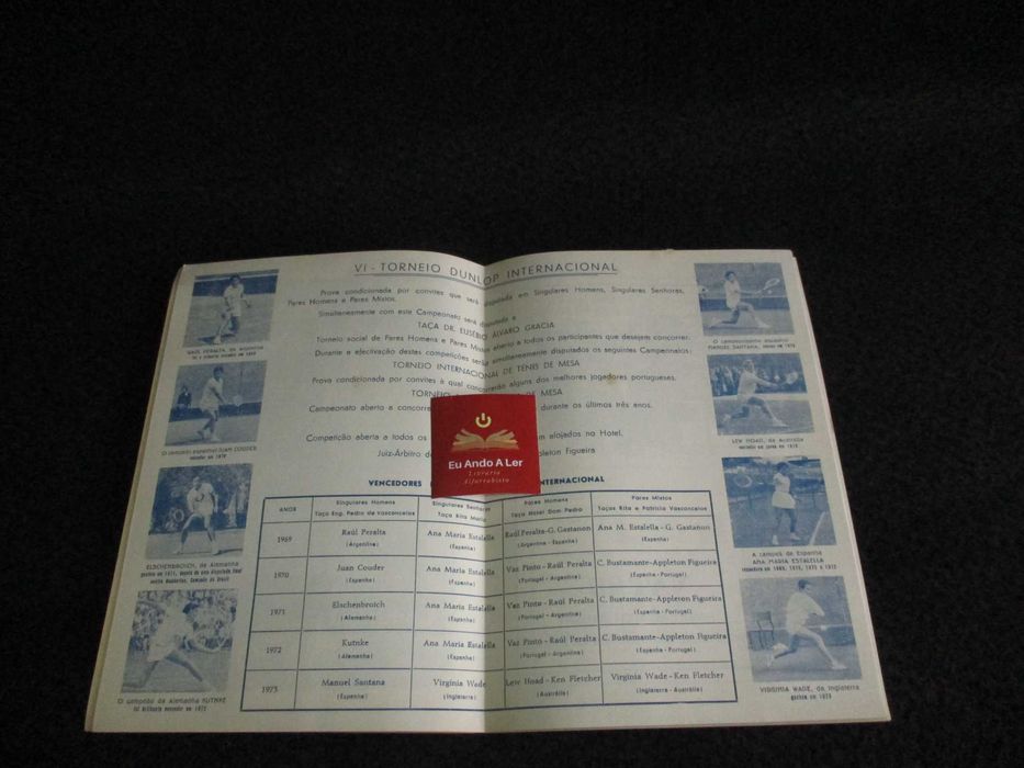 Brochura VI Torneio Dunlop Internacional 1976