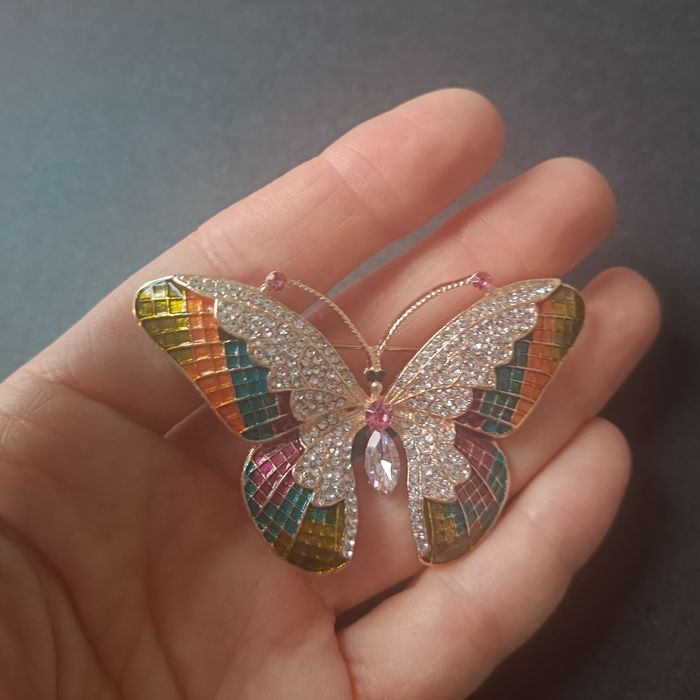 Broszka motyl motyl
