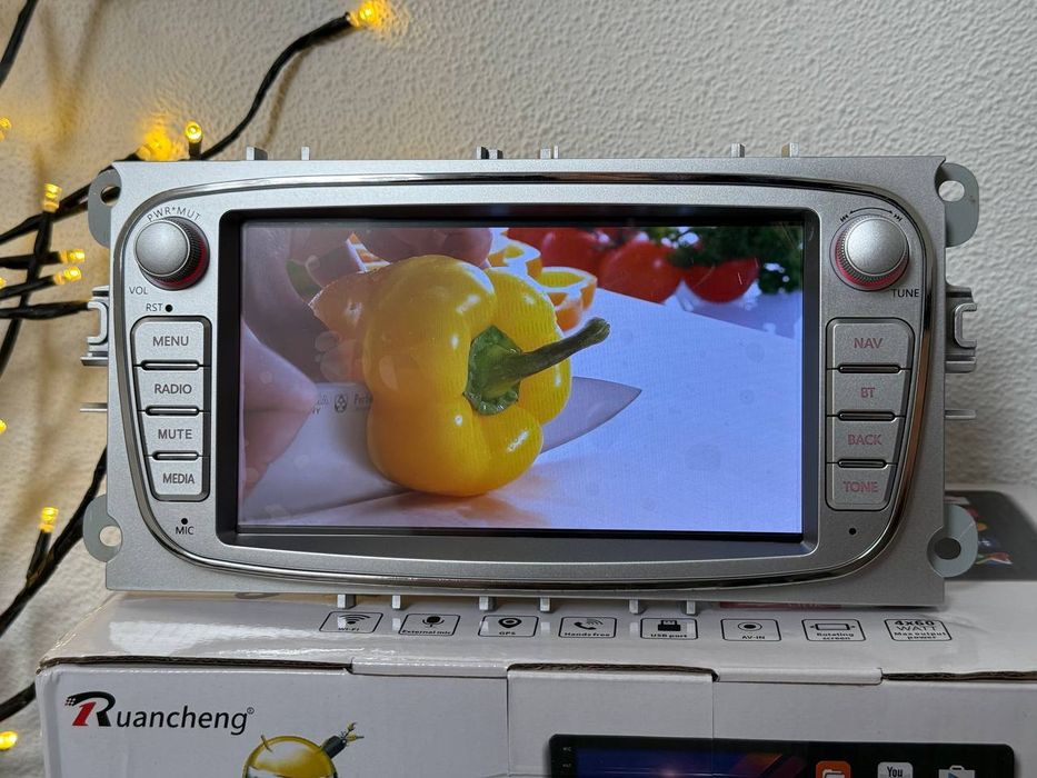 Магнитола на Ford 7" на 4/64гб с Карплей и Андроид Авто на Форд