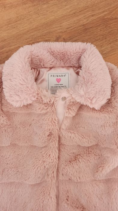Kurtka futerko Primark 2-3 lata 98 cm