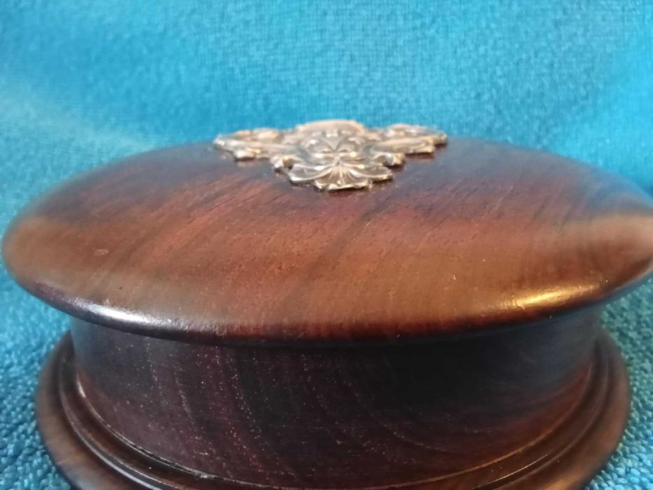 Guarda Jóias Pau Santo e Prata