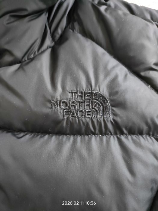 Damska puchowa kurtka The North Face rozmiar S czarna