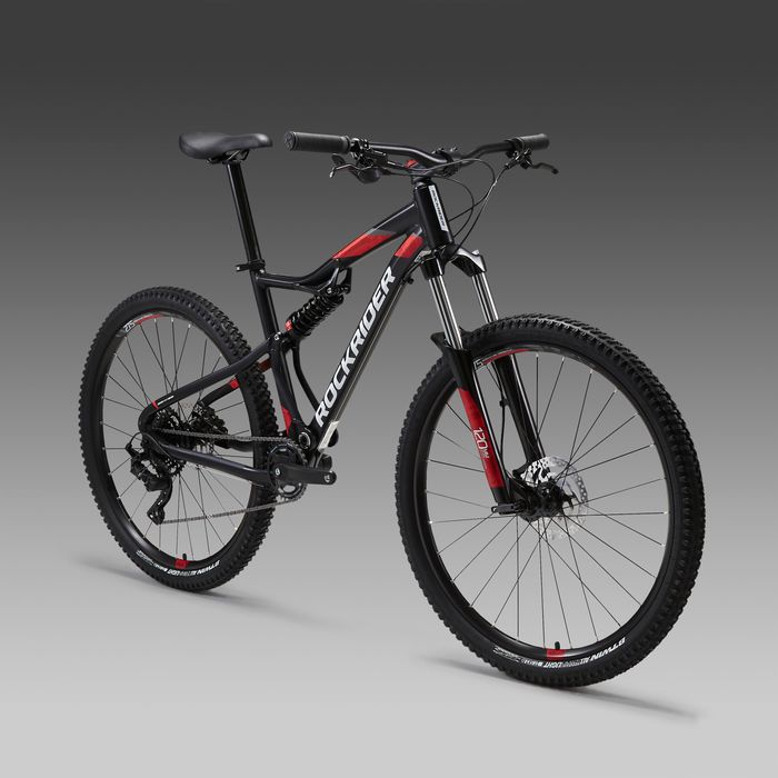 Bicicleta BTT ST 530 Preto/Vermelho 27,5"