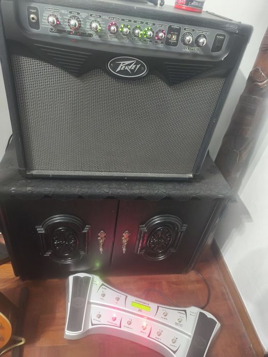 Peavey Vypyr 75 Sanpera 2 + Work PA 50 + Harley Benton Spaceship 60