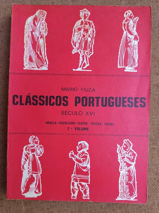 Livro "Clássicos Portugueses" do Sé. XVI