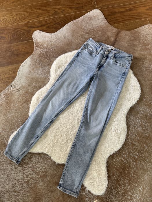 Dzinsy skinny Calvin Klein