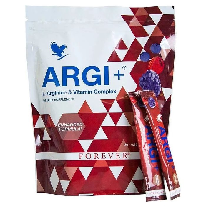 ARGI+ •Forever Living® |Arginina -30 Saquetas (Selado)