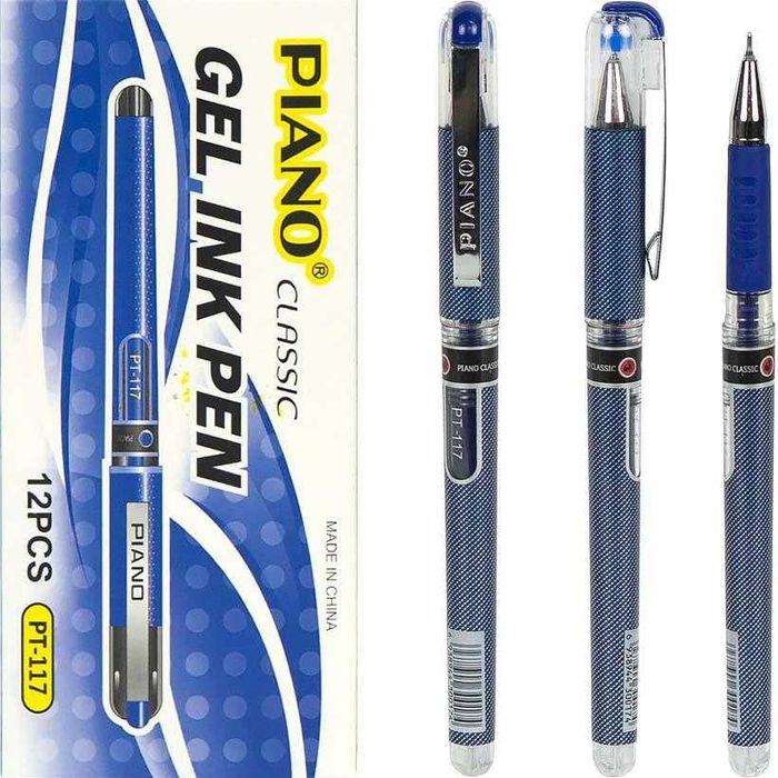 Ручка масляная новая хорошая Cello синяя