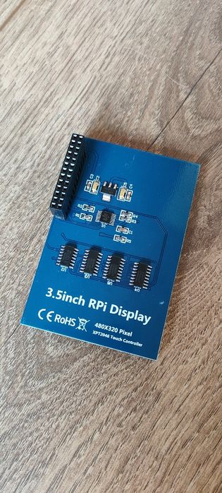 Ekran dotykowy 3.5" 480x320 XPT2046 raspberry pi