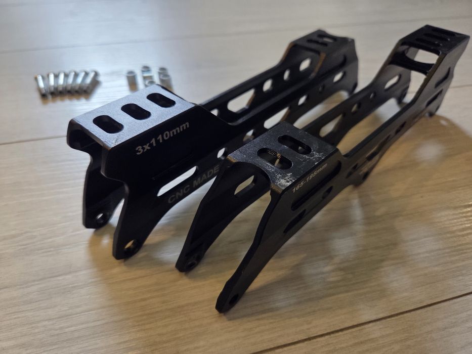 Płozy szyny do rolek 3x110mm