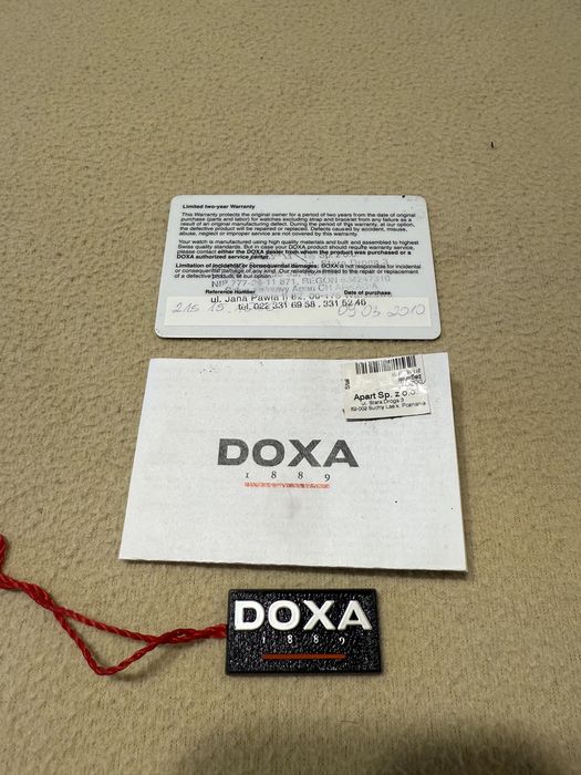 Zegarek DOXA Swiss Made