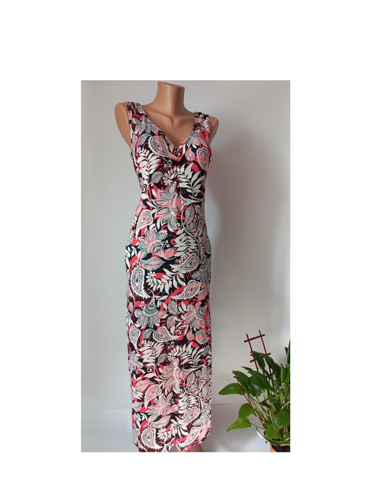 Довга сукня вагітним 54 52 розмір нова  натуральна тканина