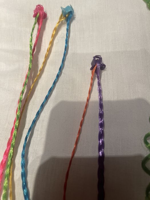 Warkoczykowe ozdoby do włosów 8 sztuk