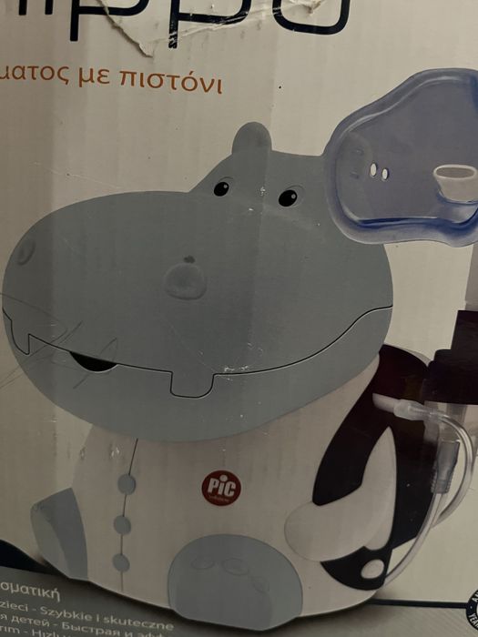 Hippo pic nebulizador criança