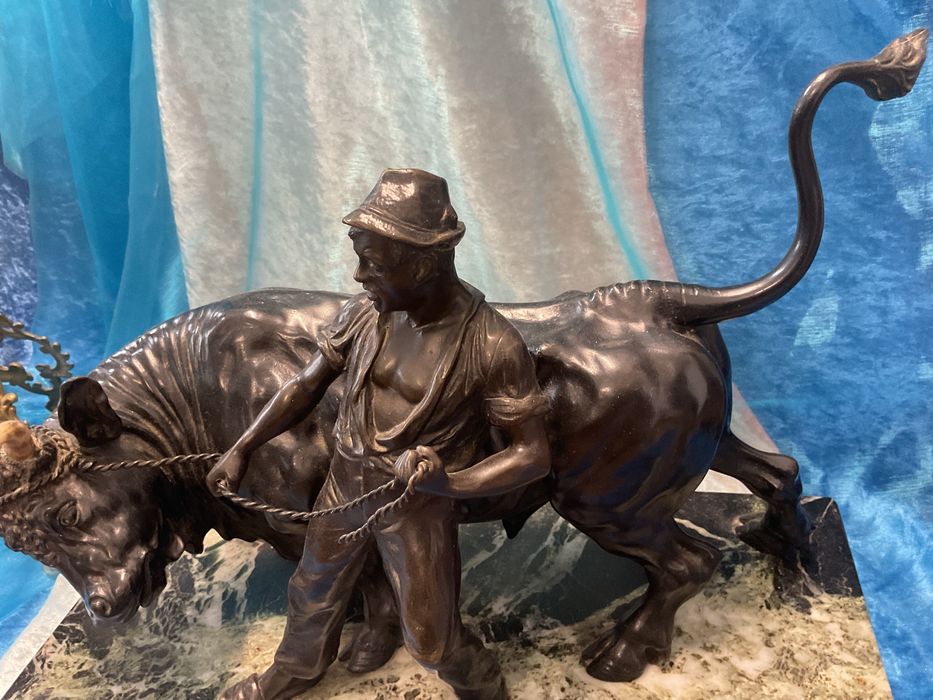 Escultura bronze base 40x20 cm