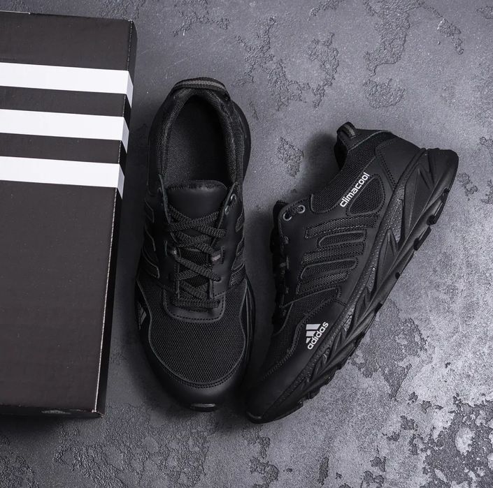 Кроссовки adidas climacool черные летние, мужские адидас