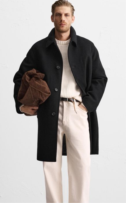 Чоловіче пальто ZARA