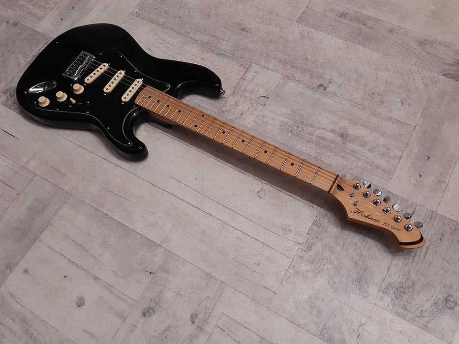 Gitara Hohner- Korea 1995r -transparent black- wysyłka Gratis -zamiana