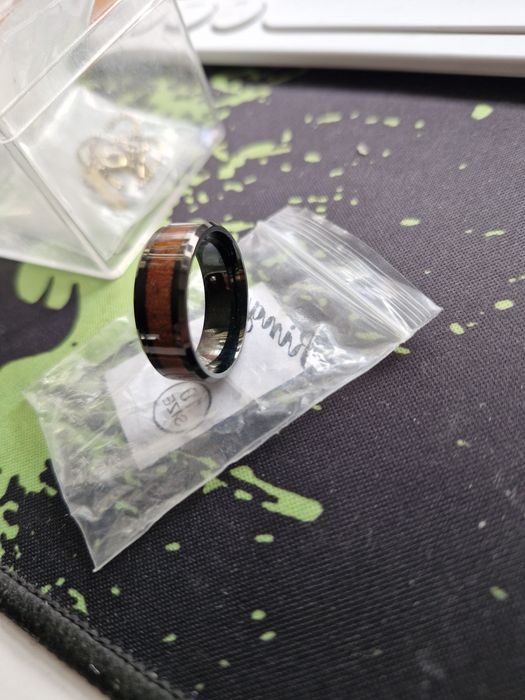 AmDxD Pierścionek zaręczynowy, 8 mm, obrączki ślubne z wolframu
Zalogu