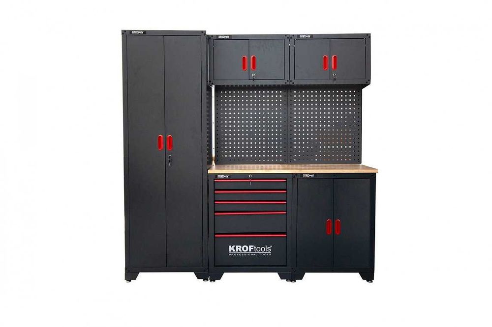 Conjunto Armários de Trabalho Kroftools  ENVIO Grátis