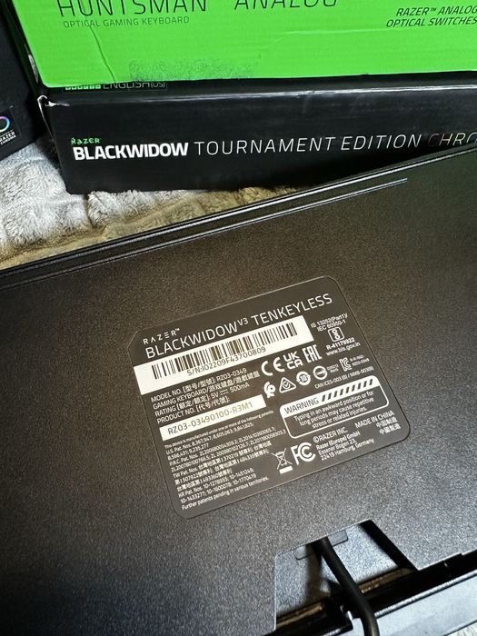 Klawiatura Razer Blackwidow v3 Tenkeyless Chroma