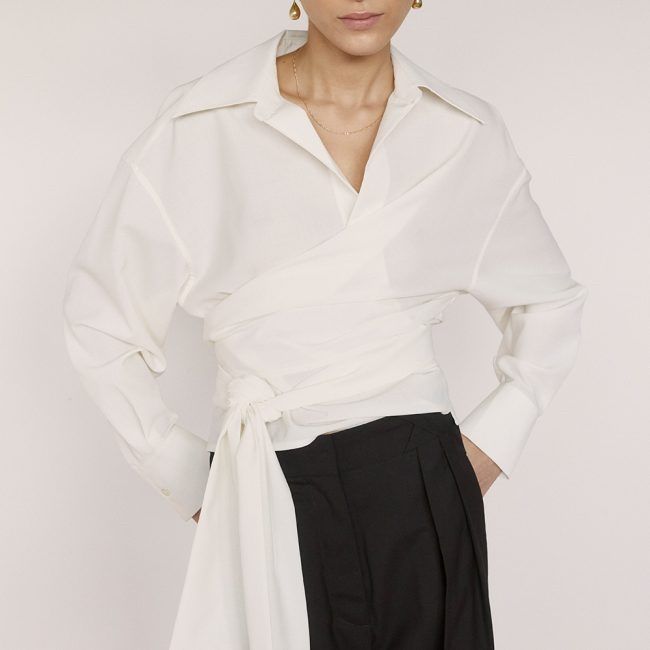 Блуза ROHE сорочка вовна