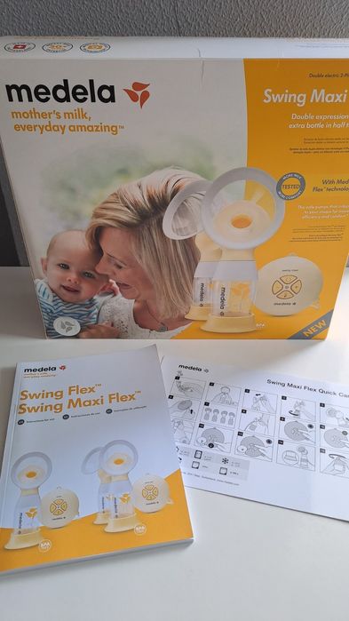 Extrator leite eléctrico duplo swing flex Medela