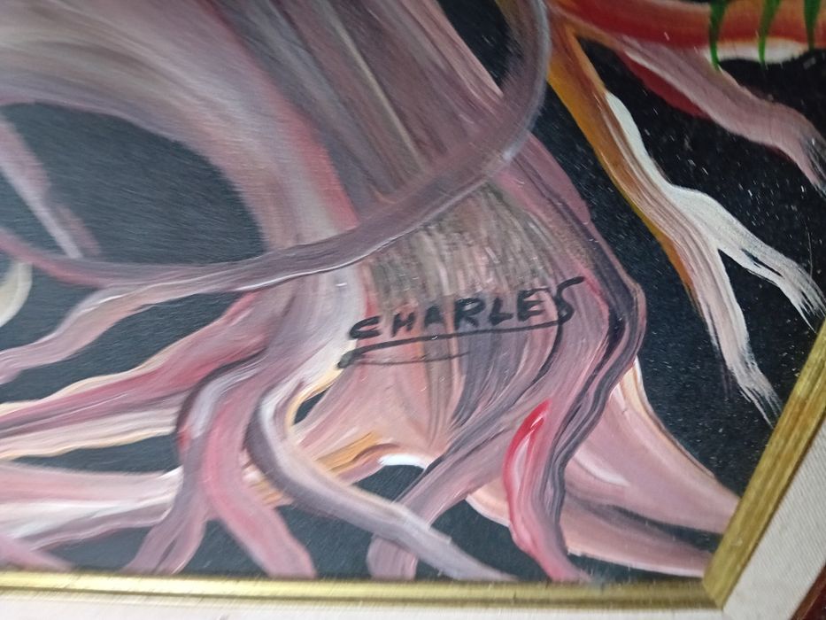 Lindo quadro com cores armoniosas