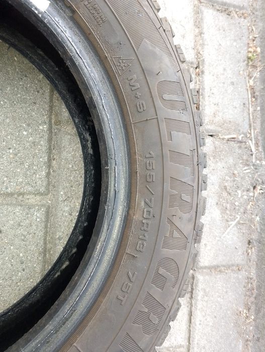 Opony Goodyear 155/70 r13 zimowe 4 szt.