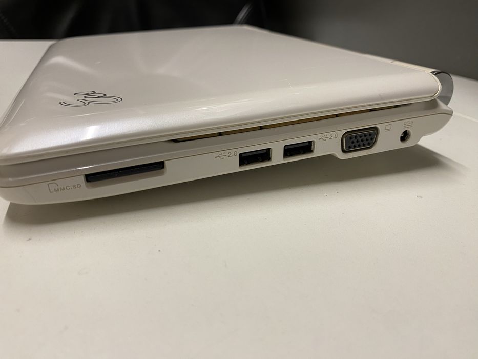 Asus Eee 1000H com windows 10 home branco perola