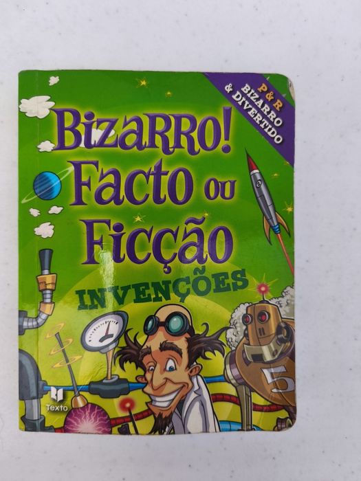 Livro Bizarro! Facto ou ficção - Invenções