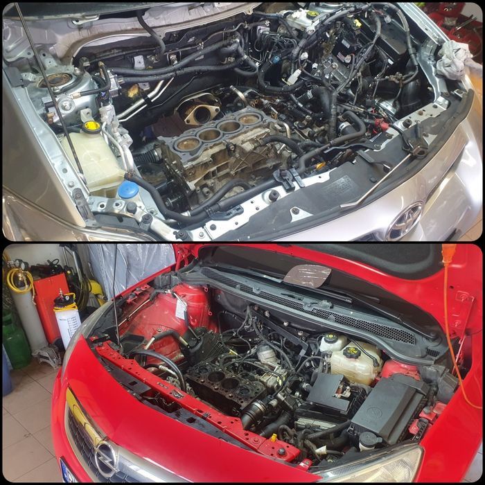 Mechanika, Dynamiczna wymiana oleju ASB, Wymiana opon, Diagnostyka