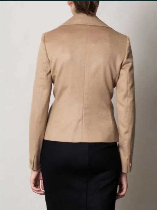 До 20.02 ц 2000 Шерстяной пиджак MaxMara camel samovar jacket, p.M